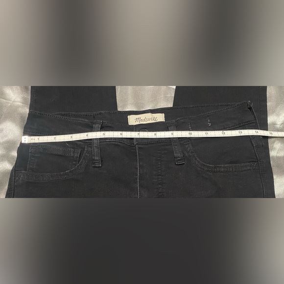 Madewell 9" Mid-Rise Roadtripper Skinny Jeans in Bennett Wash Size 26 - Picture 9 of 14